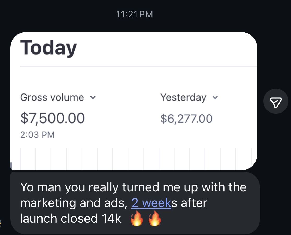 Client result
